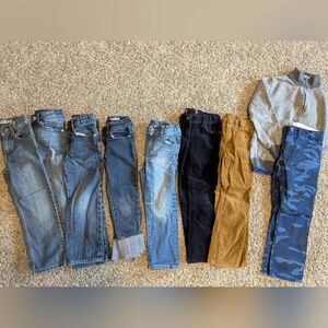 Assorted Jeans and Sweater Collection Size 5 Boys